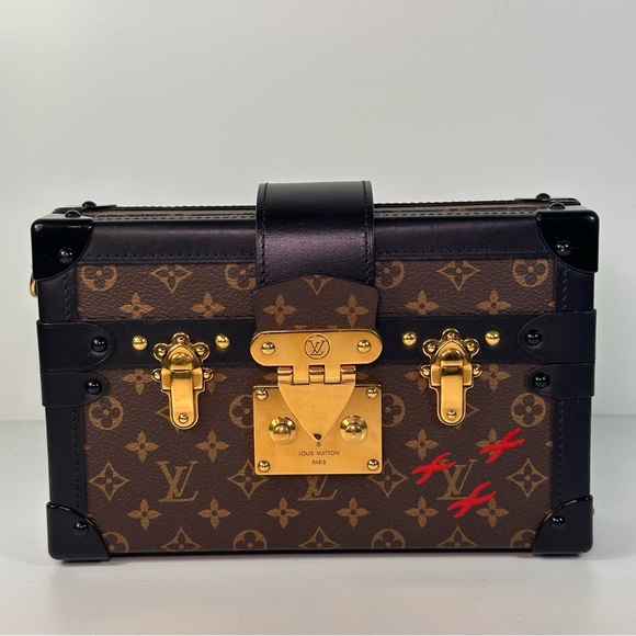 Louis Vuitton Monogram Petite Malle Black - Picture 4 of 16